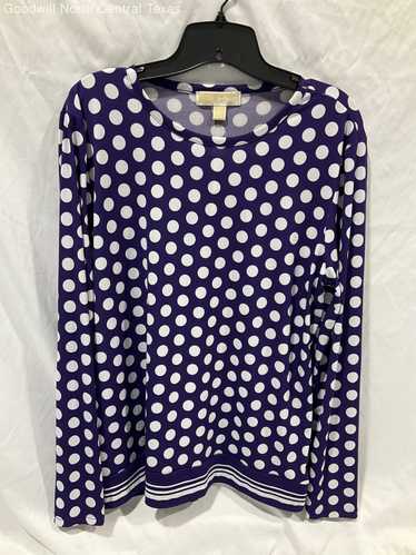 Michael Kors Blue & White Shirt - Size XL