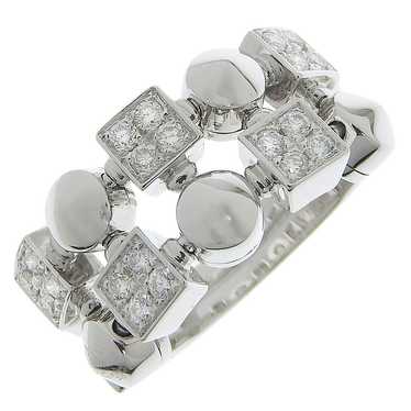 BVLGARI Ring AN851958 K18 White Gold, Diamond Luci