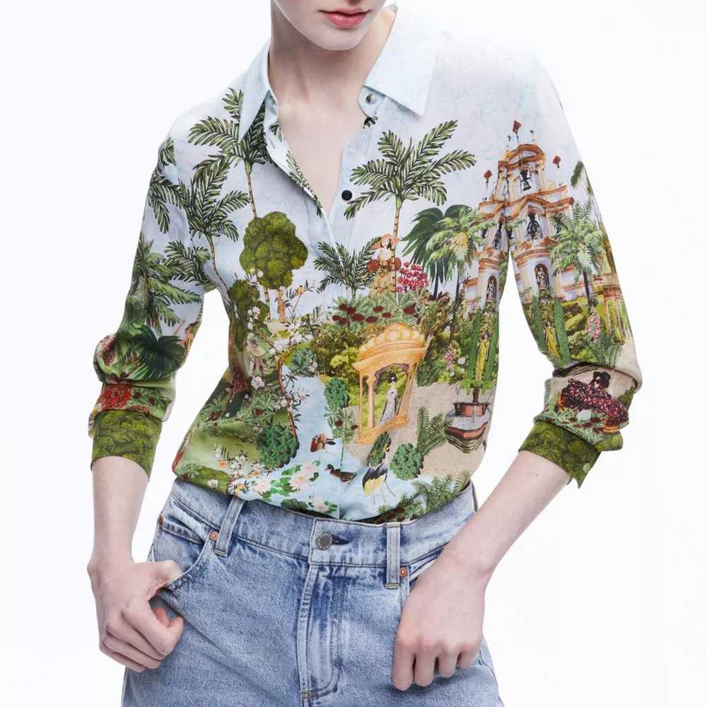 Alice & Olivia Silk blouse - image 2