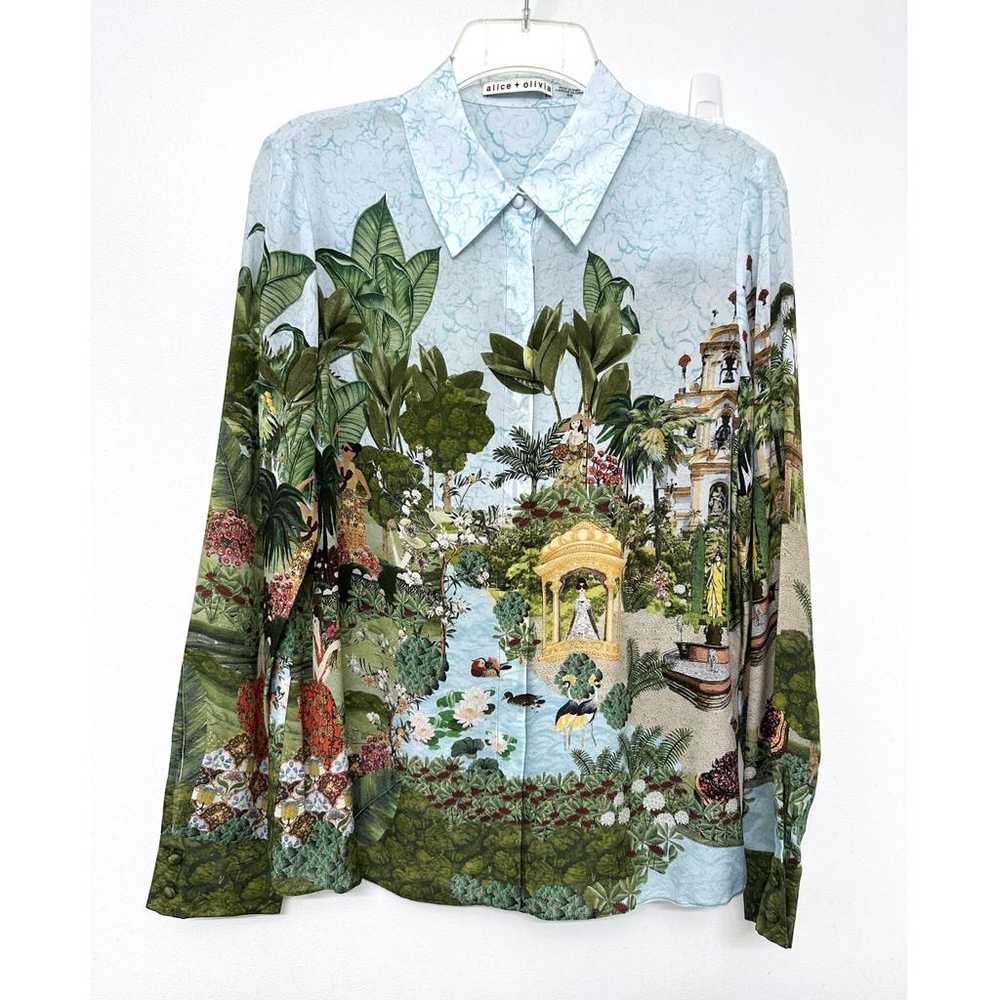 Alice & Olivia Silk blouse - image 3