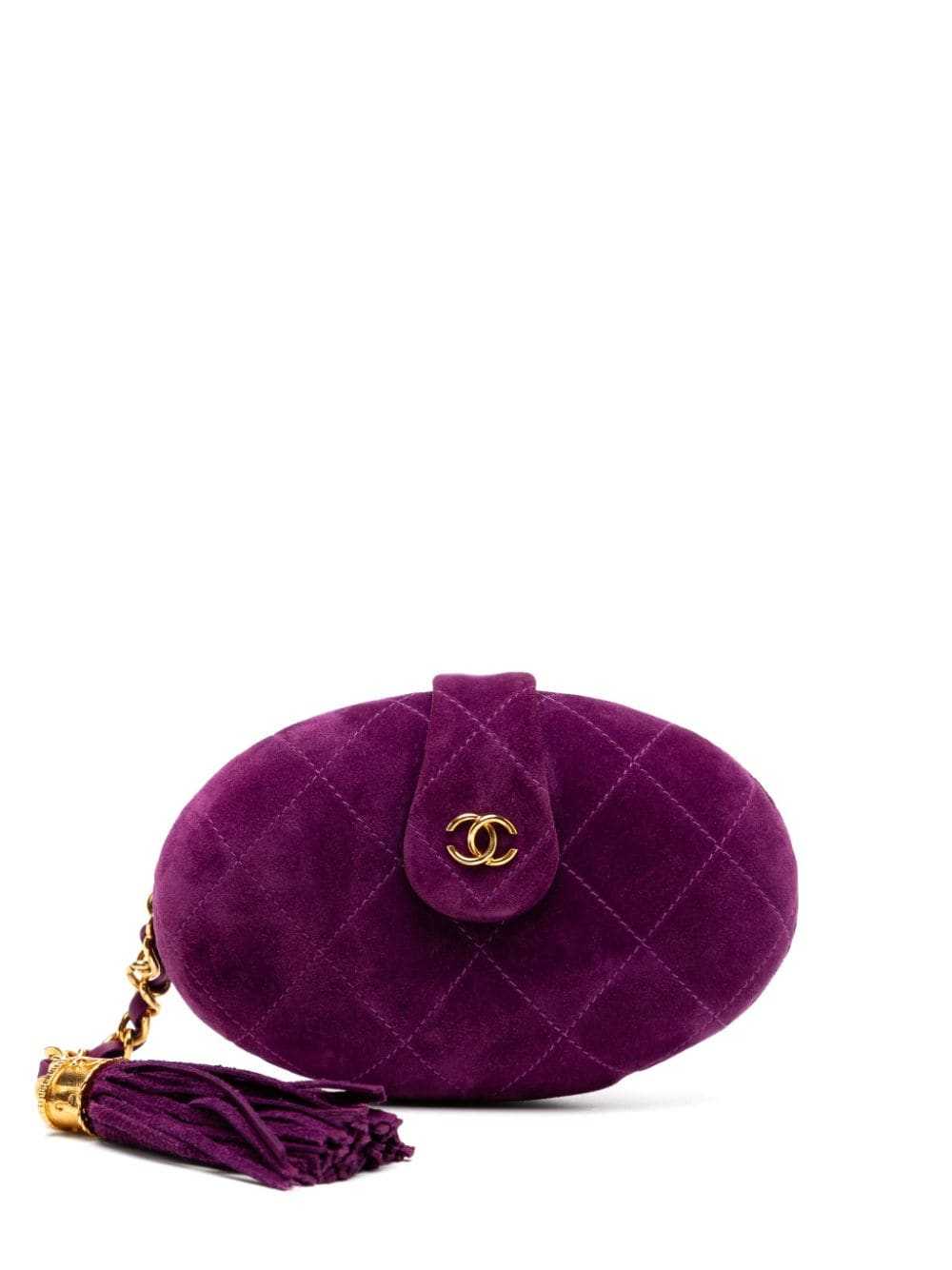 CHANEL Pre-Owned 1994 Tassel Minaudière clutch - … - image 1