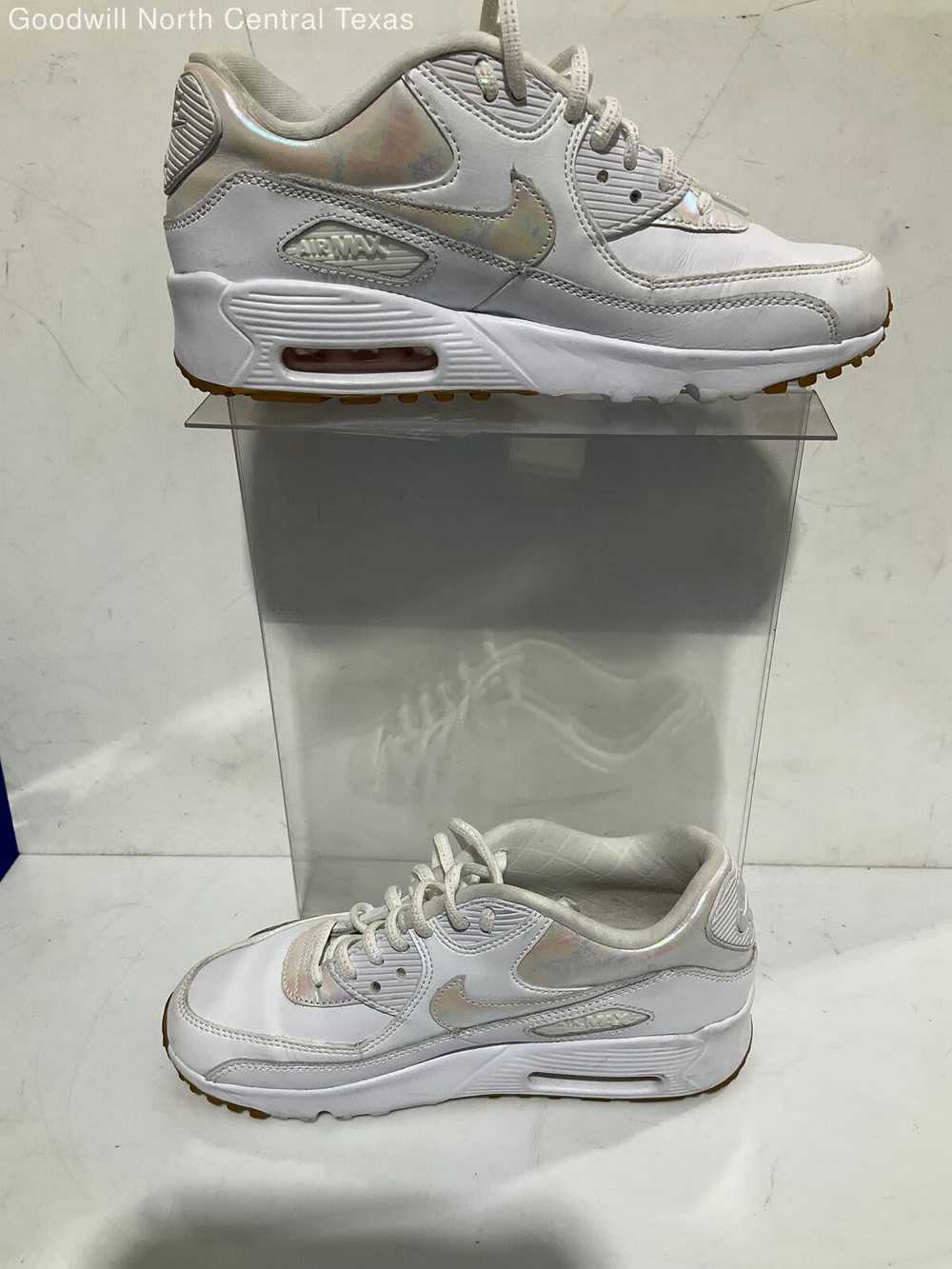 Nike Air Max 90 White Athletic Shoe Women 5.5 - image 7