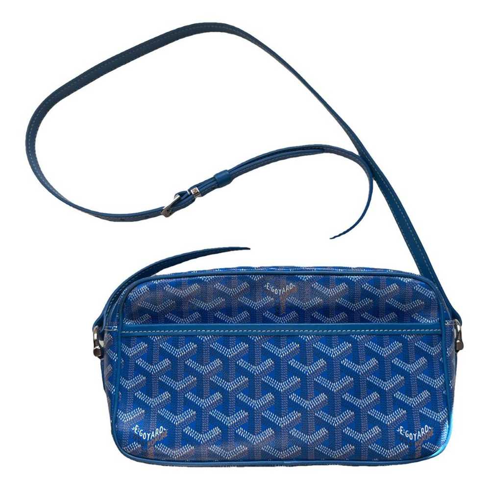 Goyard Cap vert leather crossbody bag - image 1