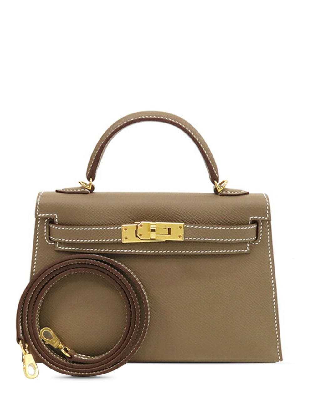 Hermès Pre-Owned 2024 Mini Epsom Kelly Sellier II… - image 1