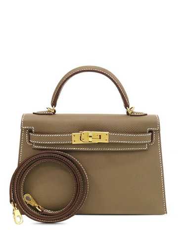 Hermès Pre-Owned 2024 Mini Epsom Kelly Sellier II… - image 1