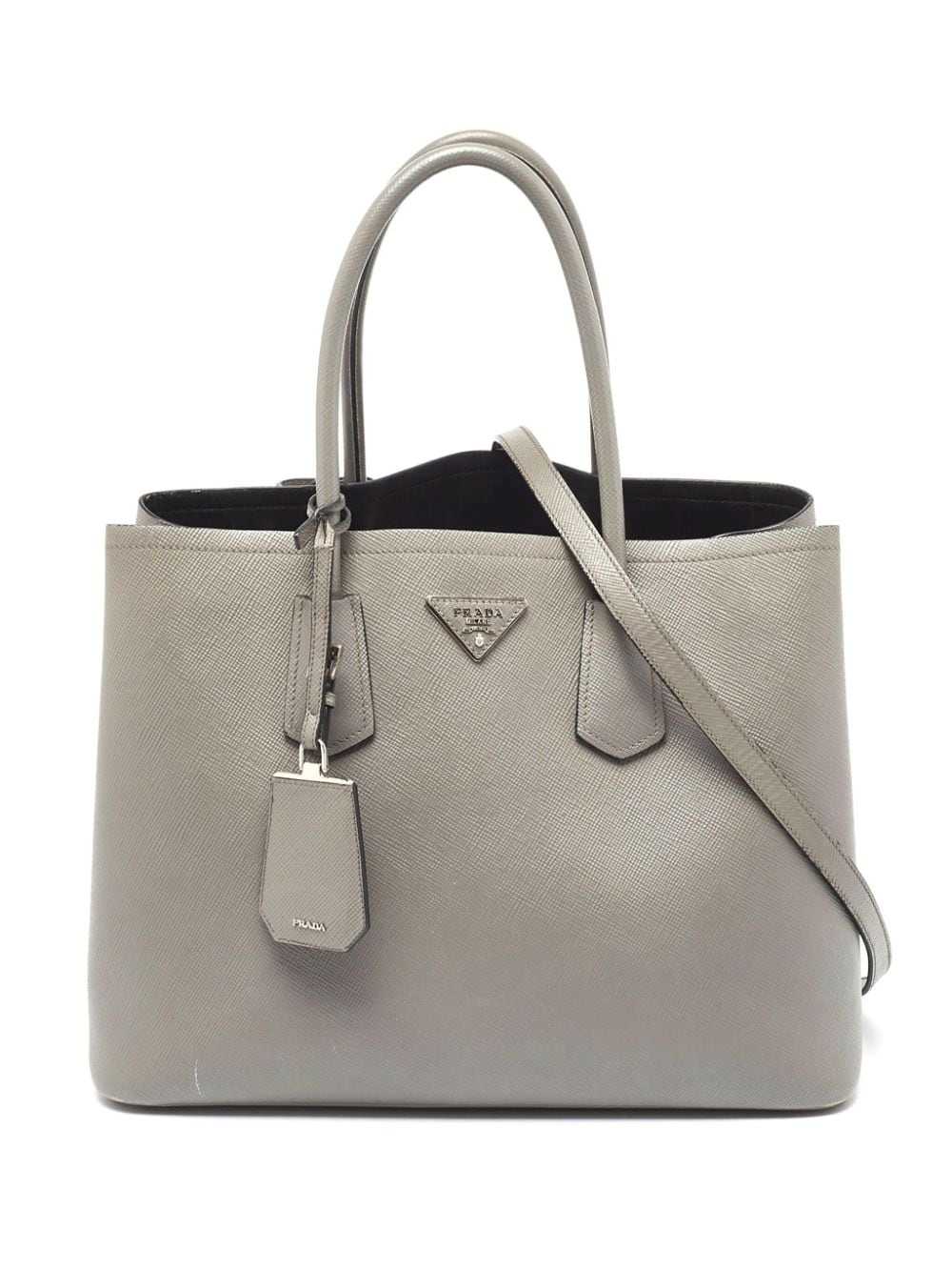 Prada Galleria tote bag - Grey - image 1