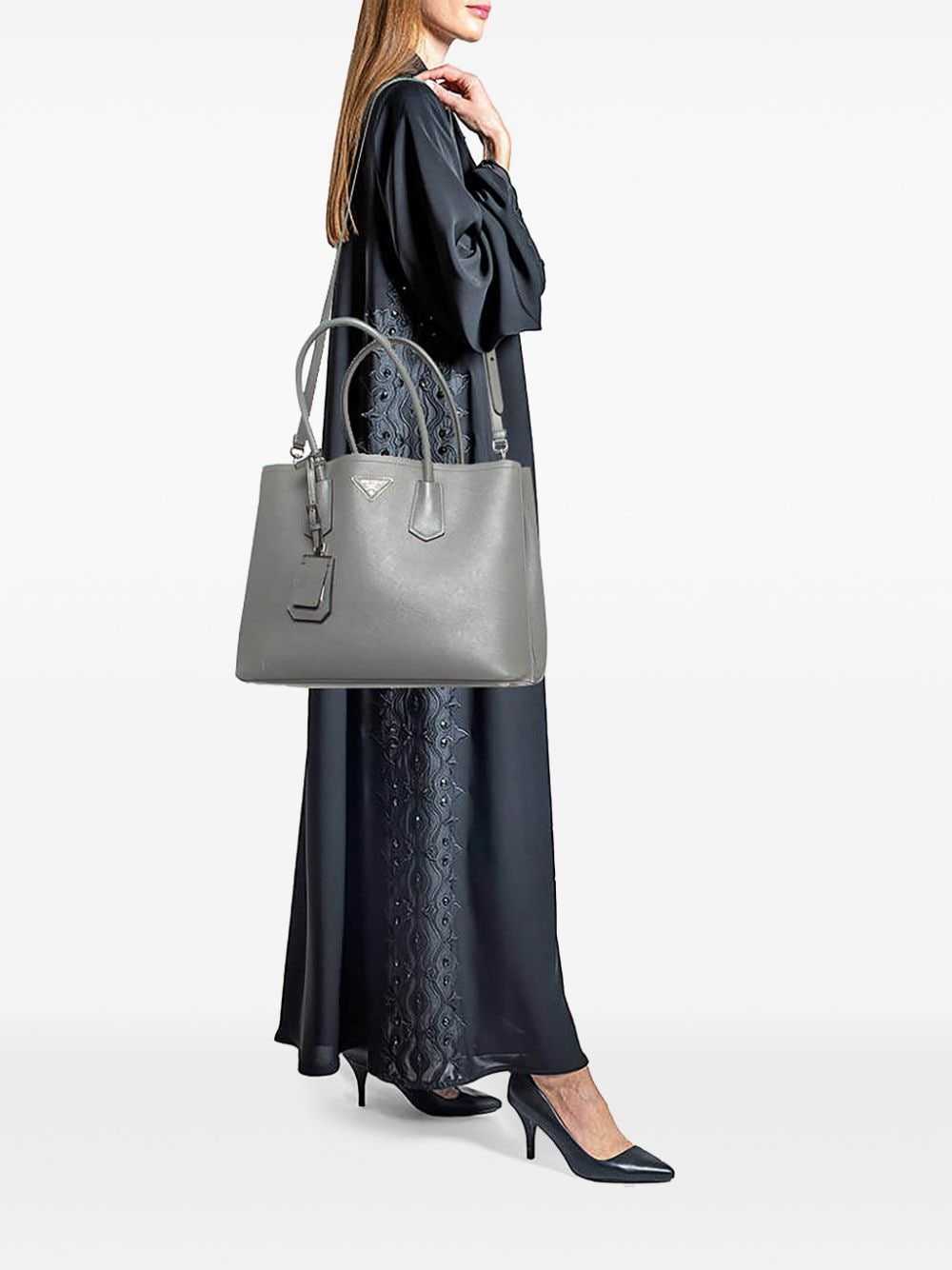 Prada Galleria tote bag - Grey - image 2