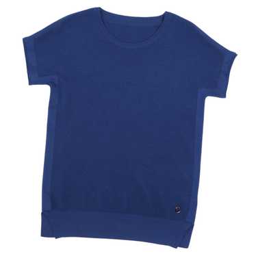 Loro Piana Knit Sweater Short Sleeve Silk Cotton … - image 1