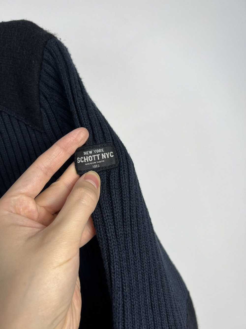 Schott × Vintage Heavy Sweater Schott NYC vintage… - image 3