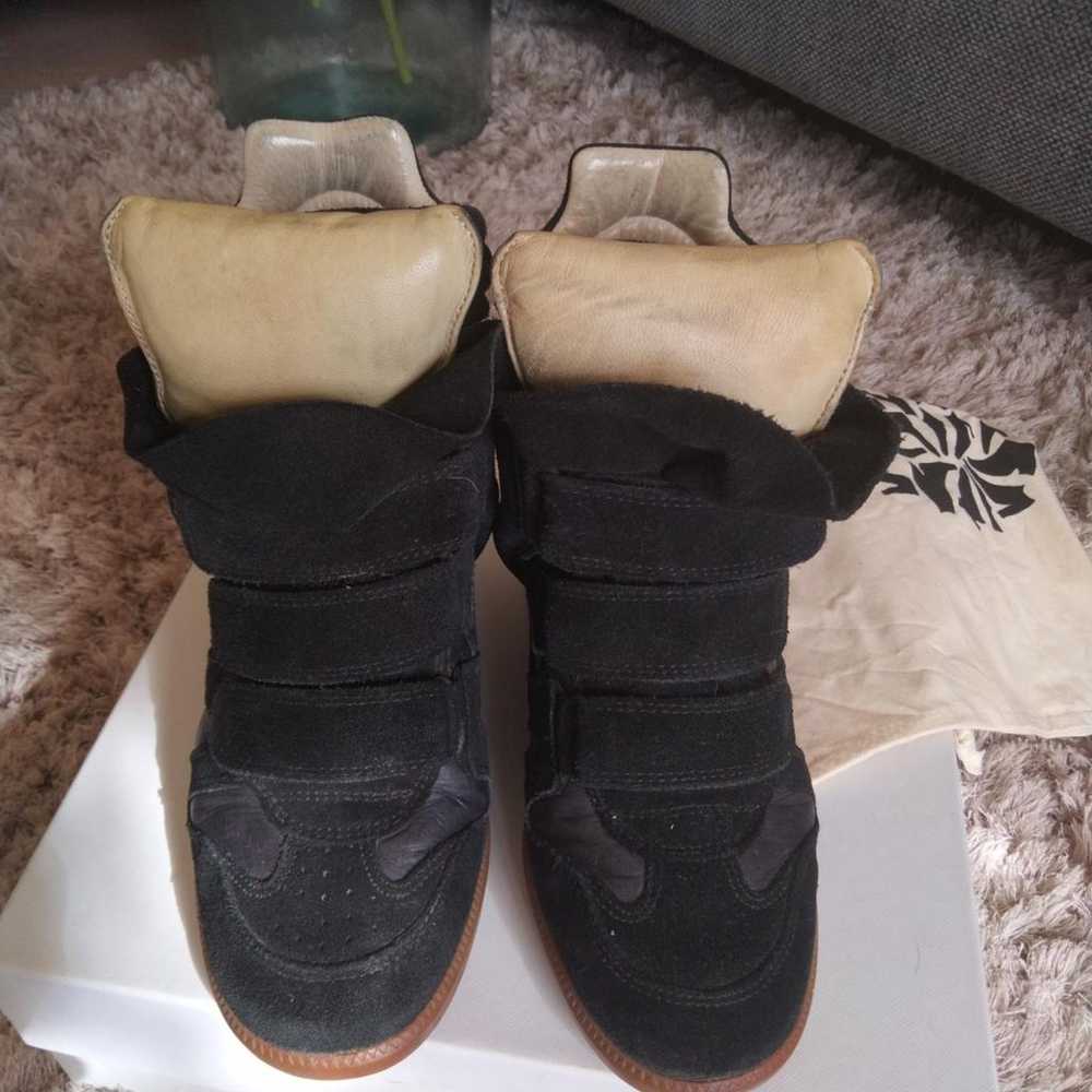 Isabel Marant Beckett leather trainers - image 3