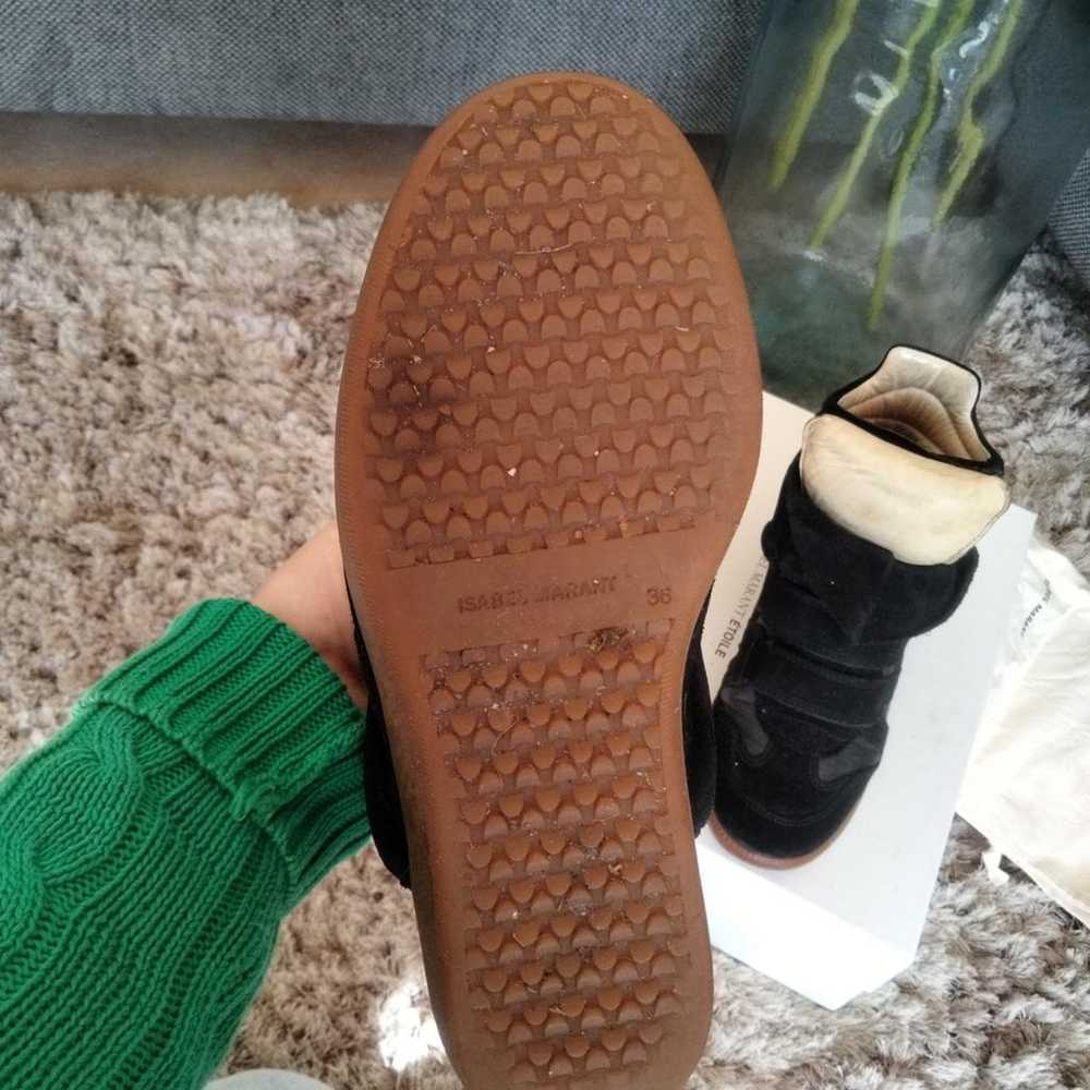 Isabel Marant Beckett leather trainers - image 8