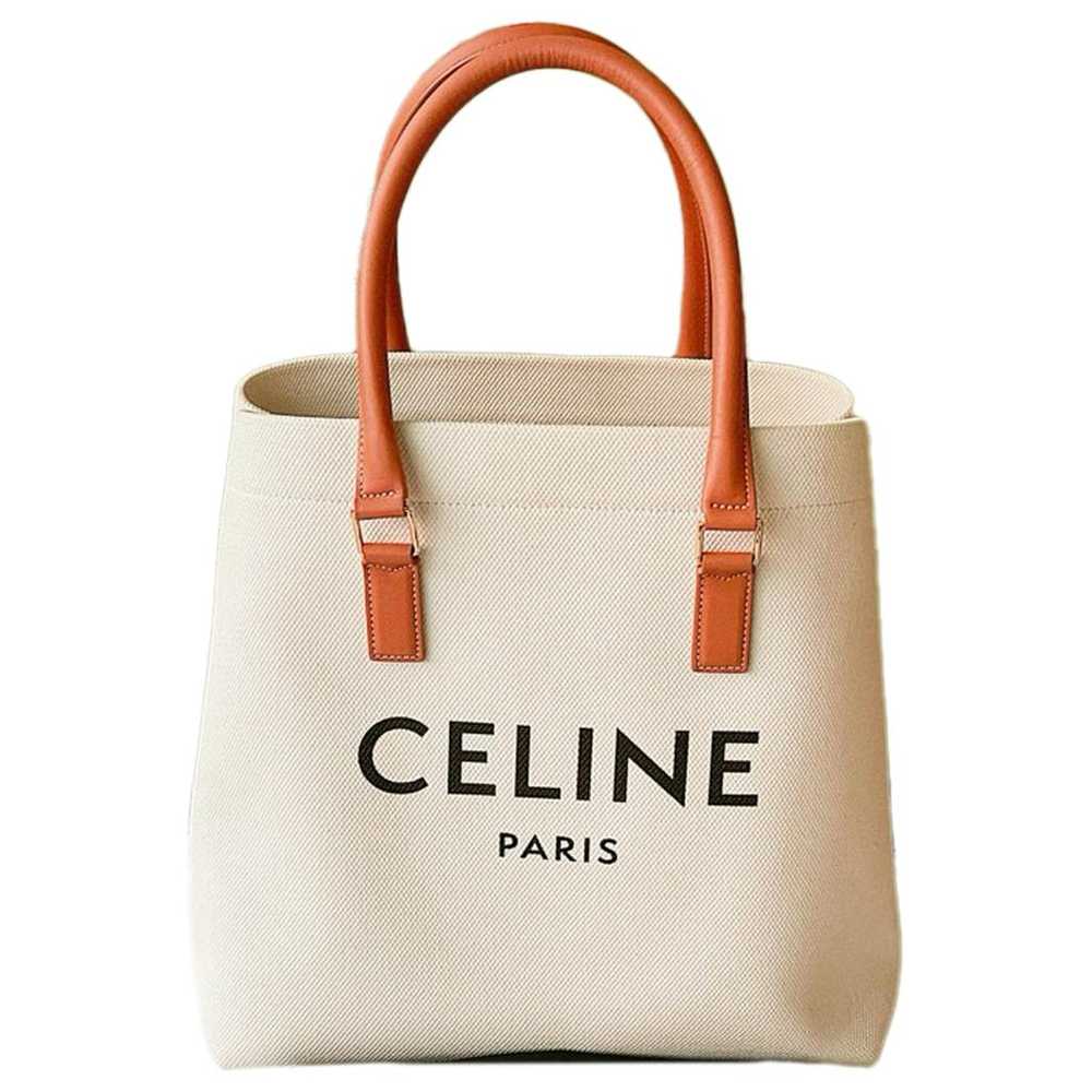 Celine Cabas Horizotal cloth tote - image 1