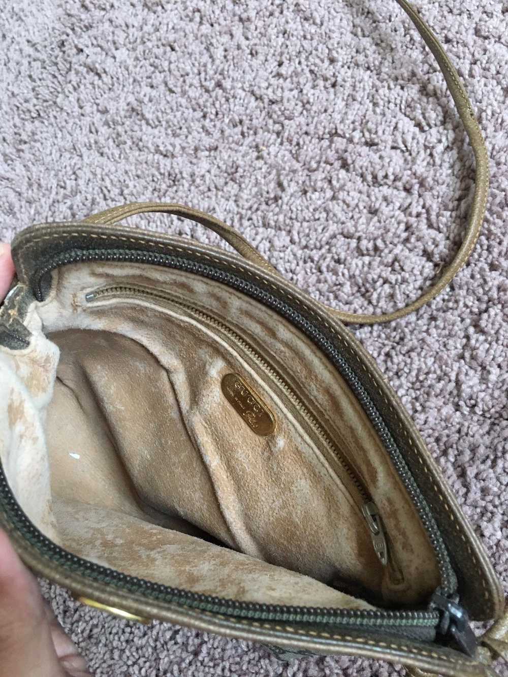 Gucci × Vintage vintage gucci plus sling bag - image 4