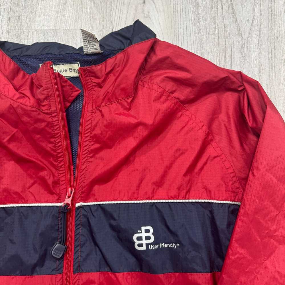 Bugle Boy Vintage Bugle Boy Windbreaker Jacket Me… - image 3