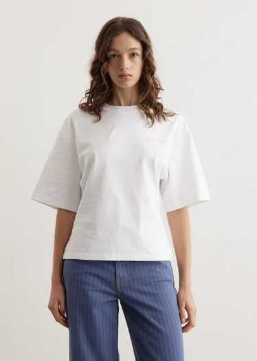 Ganni o1s22i1n1024 T-Shirt in White