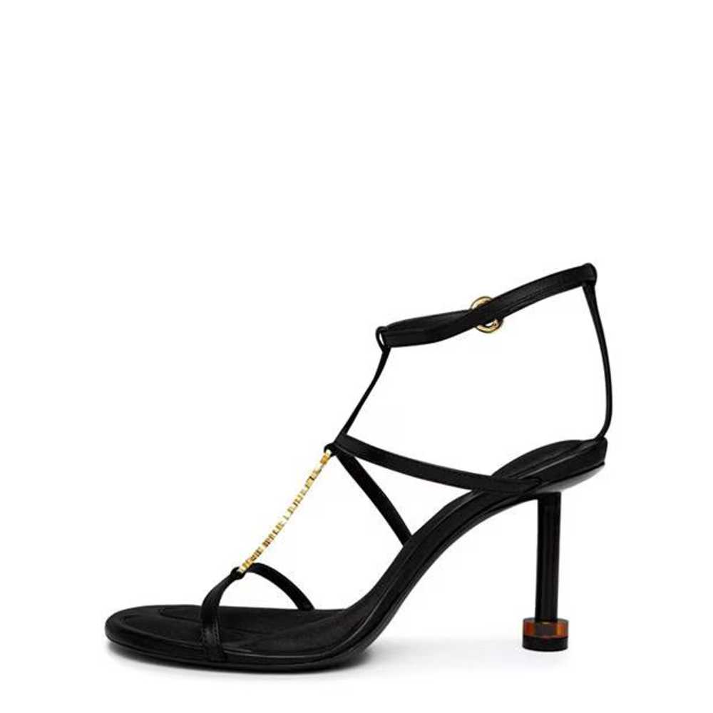 Jacquemus o1g2r1mq1024 Heeled Sandals in Black - image 2