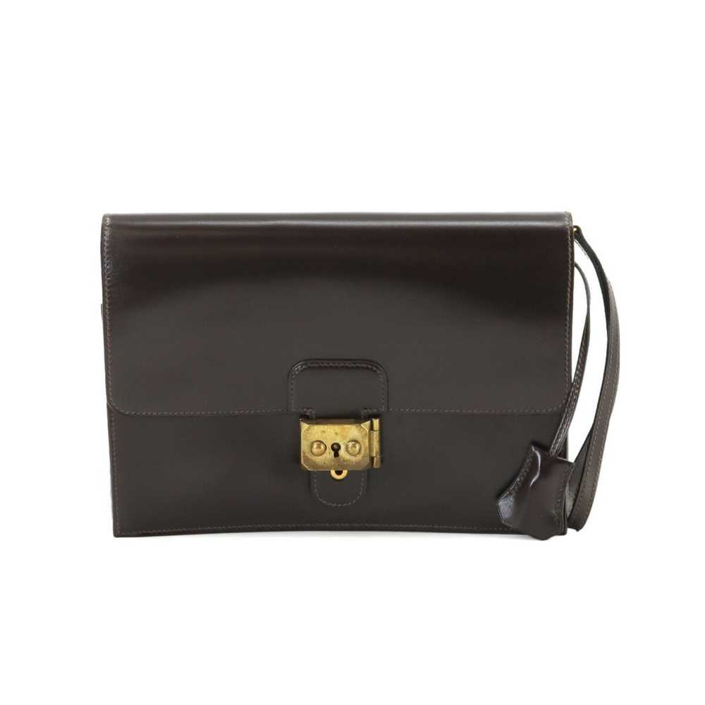 Hermes Hermes Pochette Jet Clutch Bag, Box Calf, … - image 1