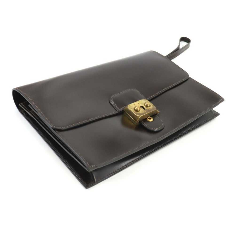 Hermes Hermes Pochette Jet Clutch Bag, Box Calf, … - image 4