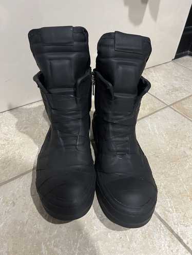 Rick Owens Performa Geobasket Tape ankle boots