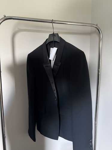 Rick Owens RICK OWENS Black Tux Lapel Soft Blazer - image 1