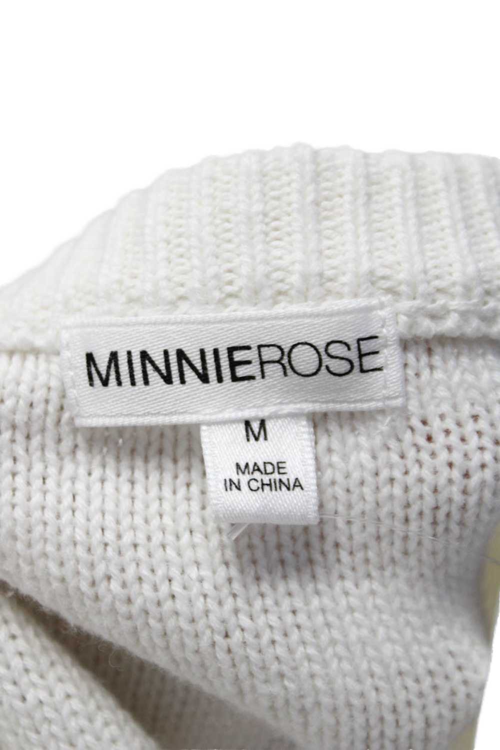 Minnie Rose Womens Cotton Knit Round Neck Short S… - image 4