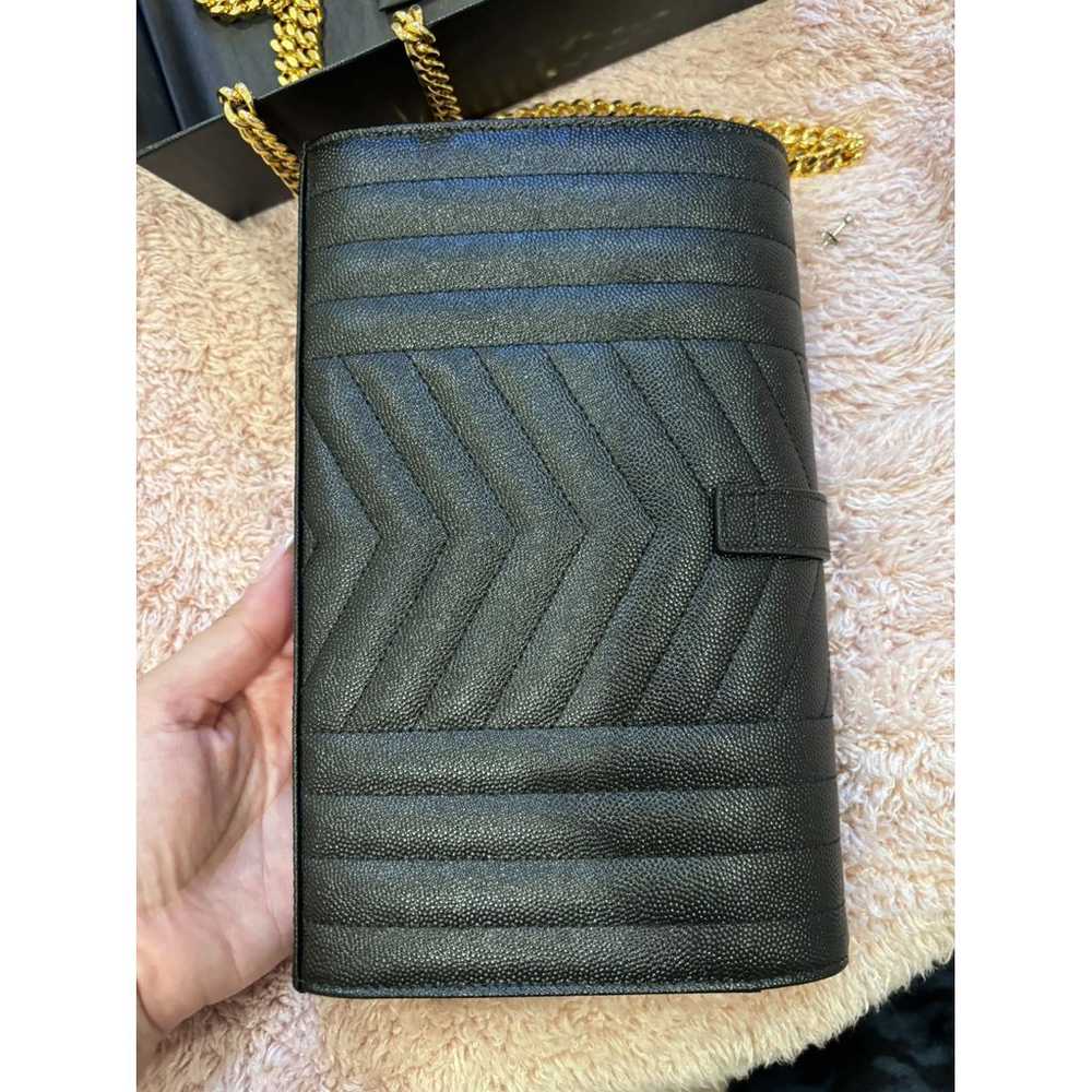 Saint Laurent Leather clutch bag - image 2