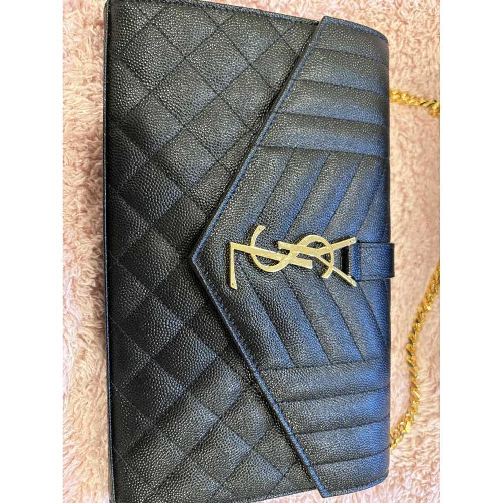 Saint Laurent Leather clutch bag - image 3