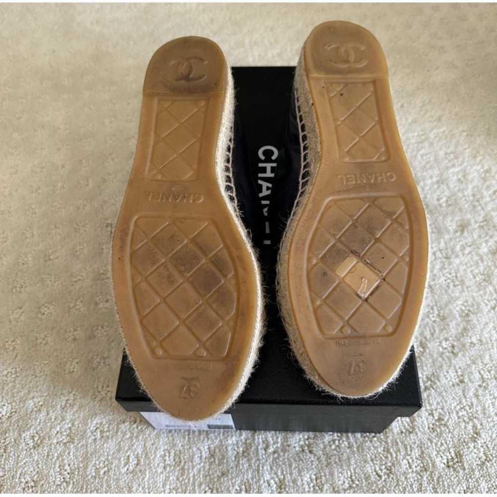 Chanel Leather espadrilles - image 5