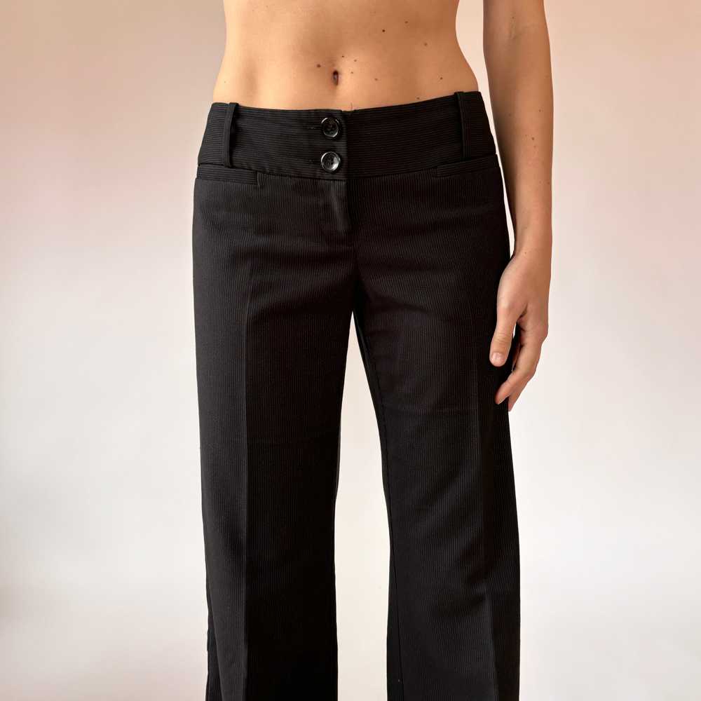 2000s Pinstripe Trousers (S) - image 3