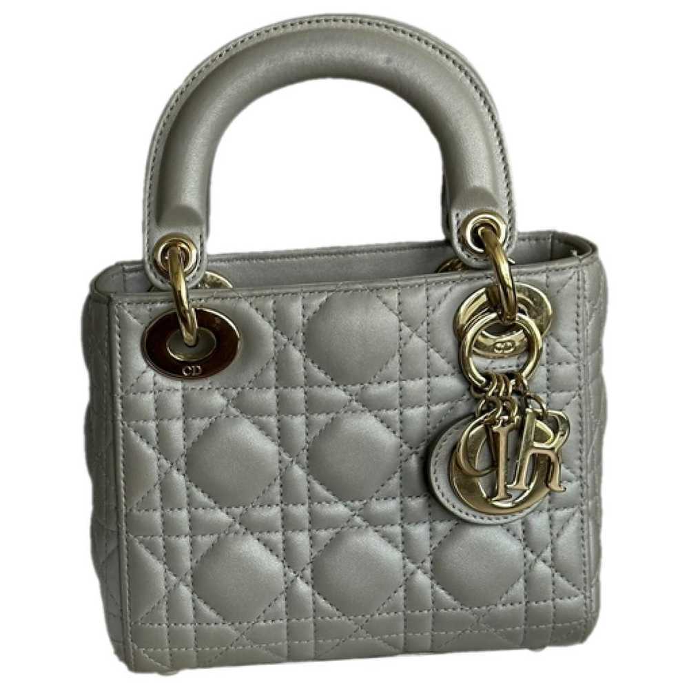 Dior Lady Dior leather handbag - image 1