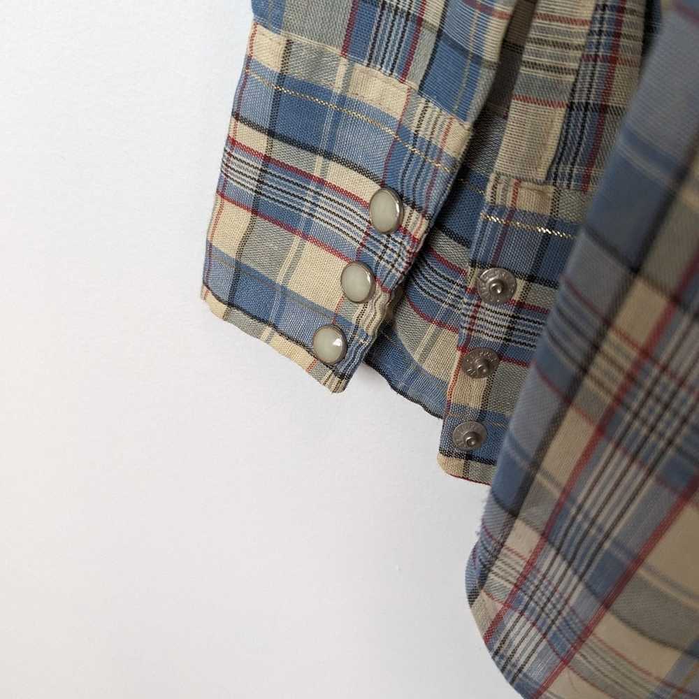 Vintage Vintage 70's Dee Dee Rangers Plaid Wester… - image 2