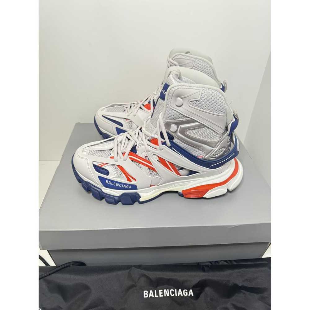 Balenciaga Track leather high trainers - image 3