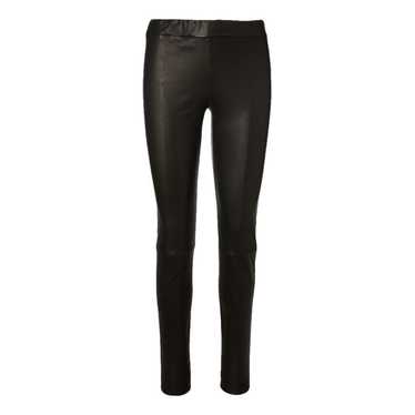 The Row Leather leggings