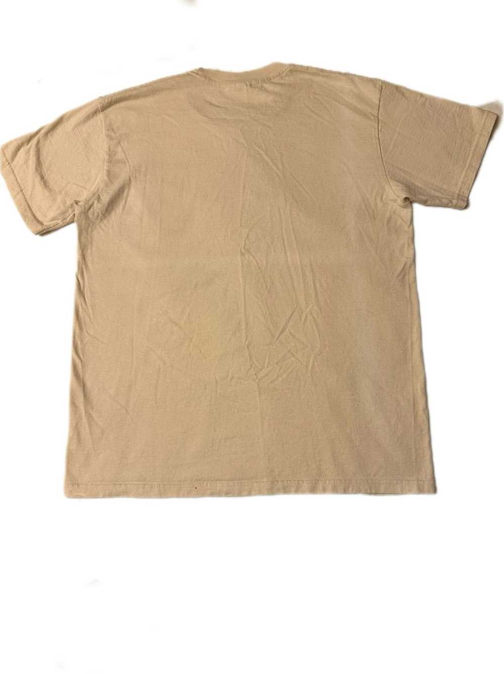 Supreme Supreme “Cross” Box Logo T-Shirt Cream Sz… - image 2