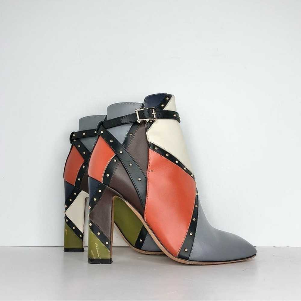 Valentino Garavani Leather boots - image 4