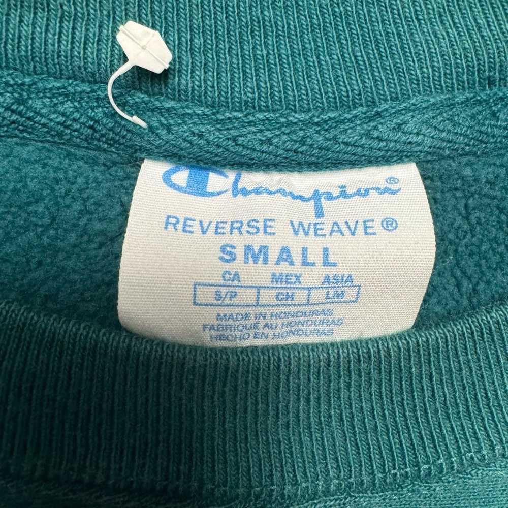 Champion Champion Reverse Weave Teal Essential Cr… - image 3