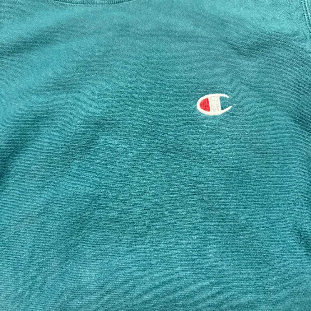 Champion Champion Reverse Weave Teal Essential Cr… - image 4