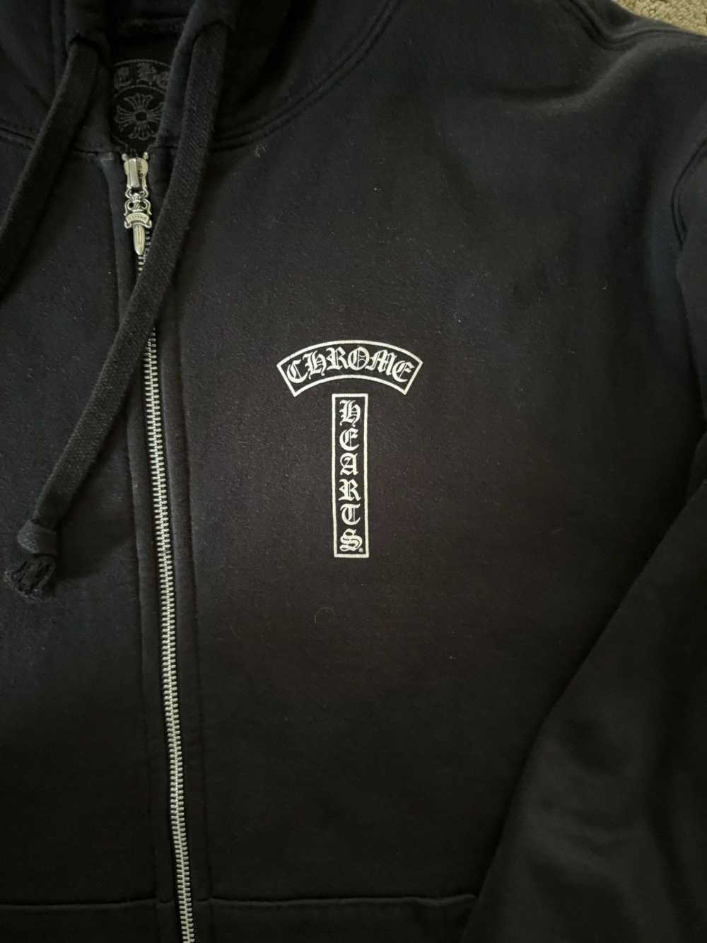 Chrome Hearts Chrome Hearts T Bar Logo Thermal Zi… - image 2