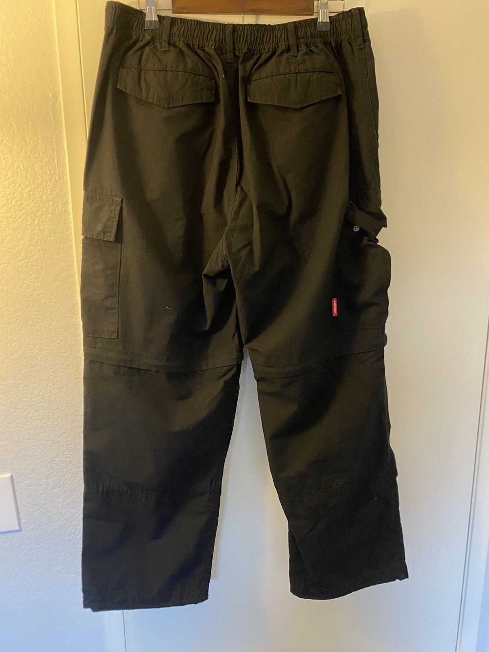 Japanese Brand Oversized Black Cargo Pants - image 3