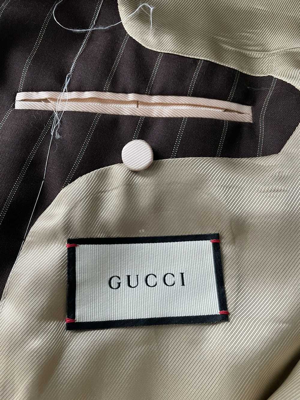 Gucci Rare $5k Value Super Runway Distressed Ripp… - image 4