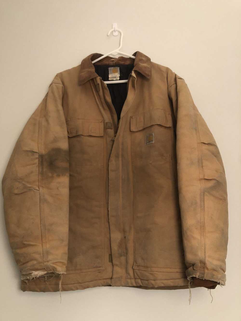 Carhartt × Vintage Vintage Thrashed Carhartt Dist… - image 1