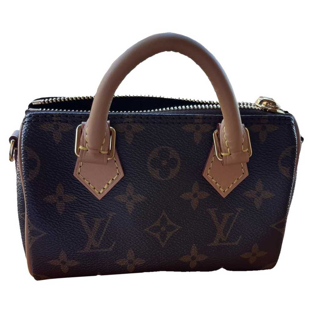 Louis Vuitton Nano Speedy / Mini Hl cloth crossbo… - image 1