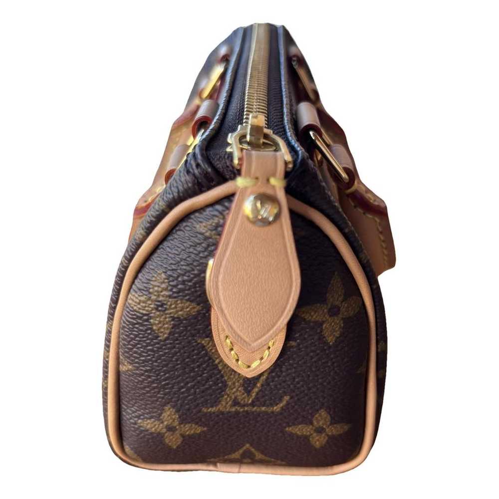 Louis Vuitton Nano Speedy / Mini Hl cloth crossbo… - image 2