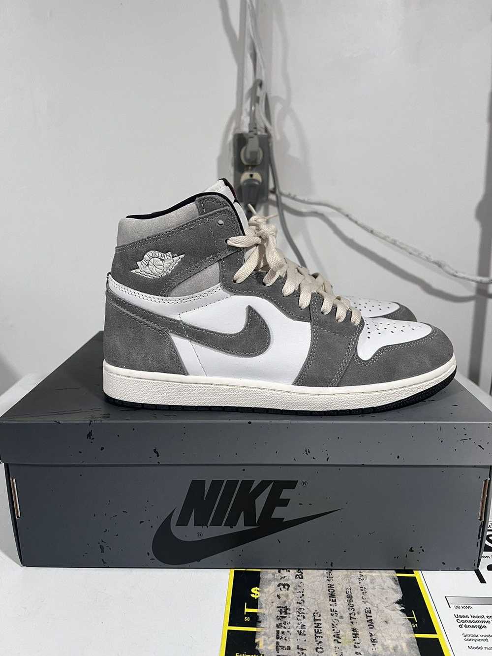 Jordan Brand × Nike Jordan Retro 1 Washed Black - image 1