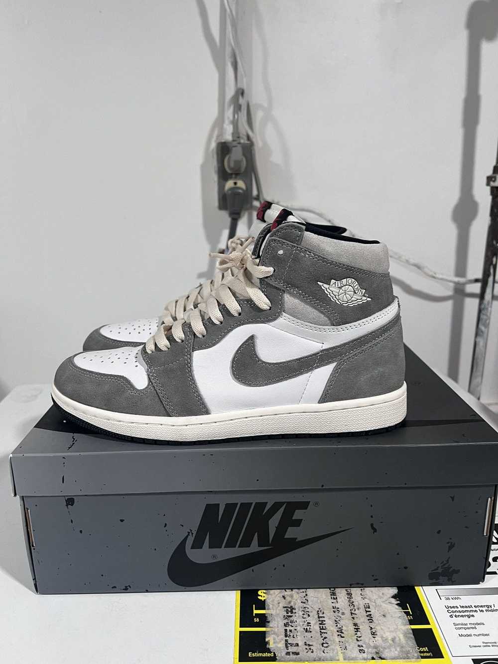 Jordan Brand × Nike Jordan Retro 1 Washed Black - image 2