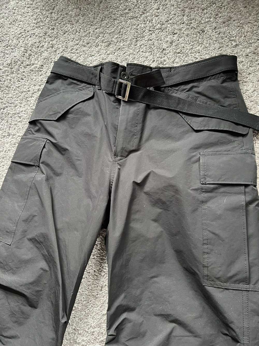 Sacai Sacai AW22 Black Military Cargo Pants Size 3 - image 2