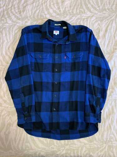 Levi's Levi’s Blue Buffalo Plaid Flannel Shirt