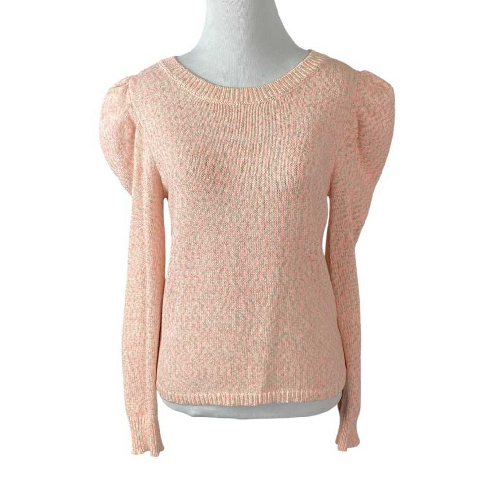 Vici Puff Sleeve Sweater in Pink Multi Small Prin… - image 1