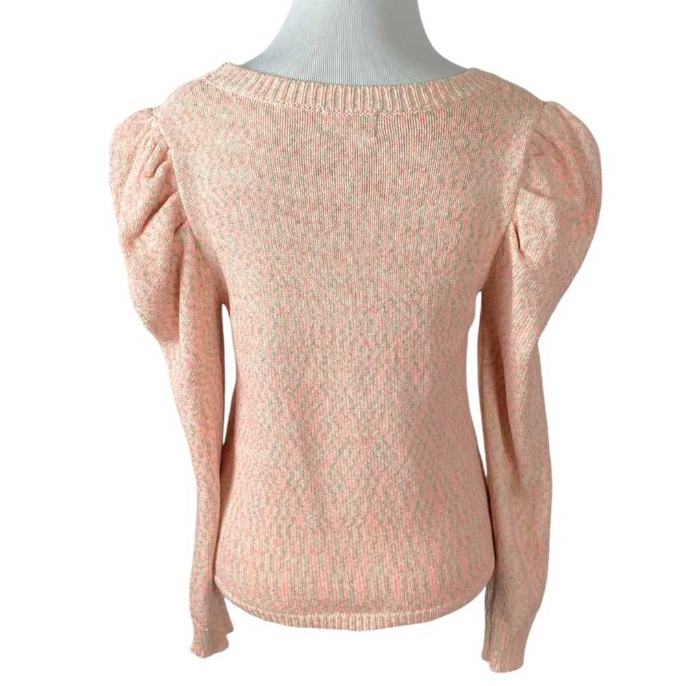 Vici Puff Sleeve Sweater in Pink Multi Small Prin… - image 6