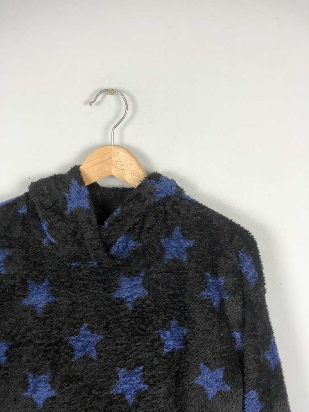 Vintage Peanut Snoopy All Over Print Star Fleece … - image 2